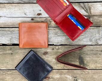 Brown Bifold Wallet, men leather wallet, Leather wallet, Personalized wallet, Monogrammed wallet, Awesome gift wallet, handmade wallet