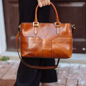 Ledertasche, handgemachte Ledertasche, Handtasche, Frau Ledertasche, elegante Ledertasche, made in Italy Handtasche