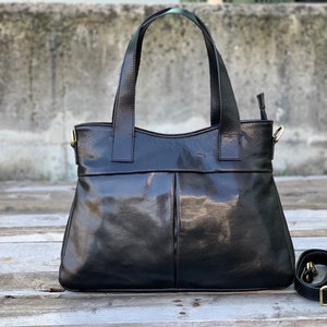 Leather tote bag, handmade bag, leather bag,leather shoulder bag, tote, large tote bag, tote bag, handbag