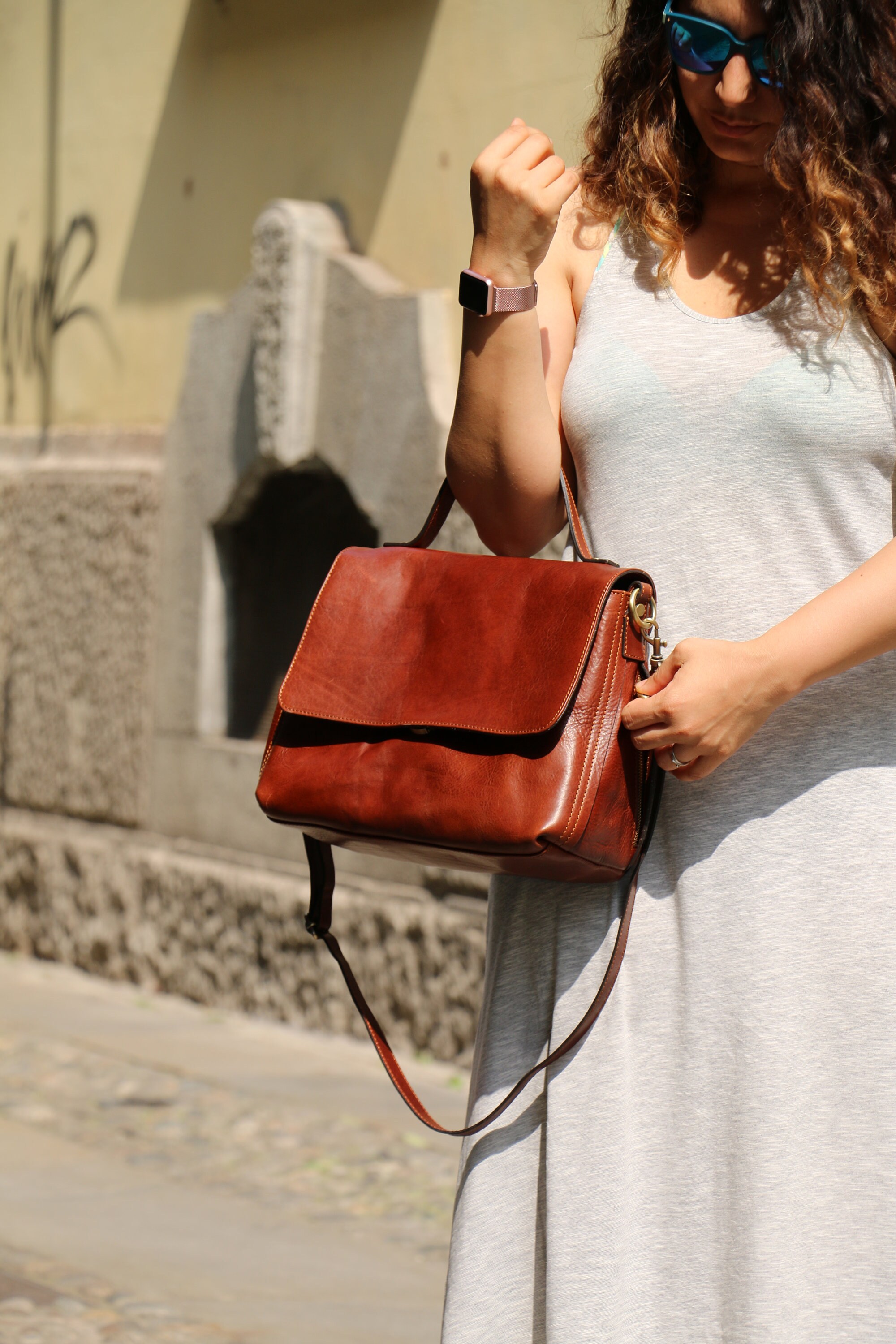 leather bag, handmade leather bag, handbag, woman leather bag, elegant leather bag, made in Italy handbag