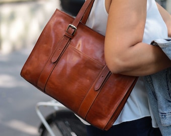 Leather handbad, Handmade Bag,multicolor Leather Bag, Leather women's bag, everyday bag,Womens handbag