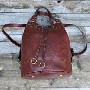 leather bag, handmade leather bag, handbag, woman leather bag, elegant leather bag, made in Italy handbag image 6