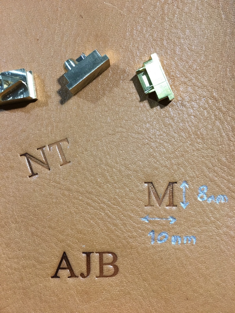 Custom Engraving on leather bags ,Personalize initials on bags ,Custom Initials ,text engraving directly on the leather image 1
