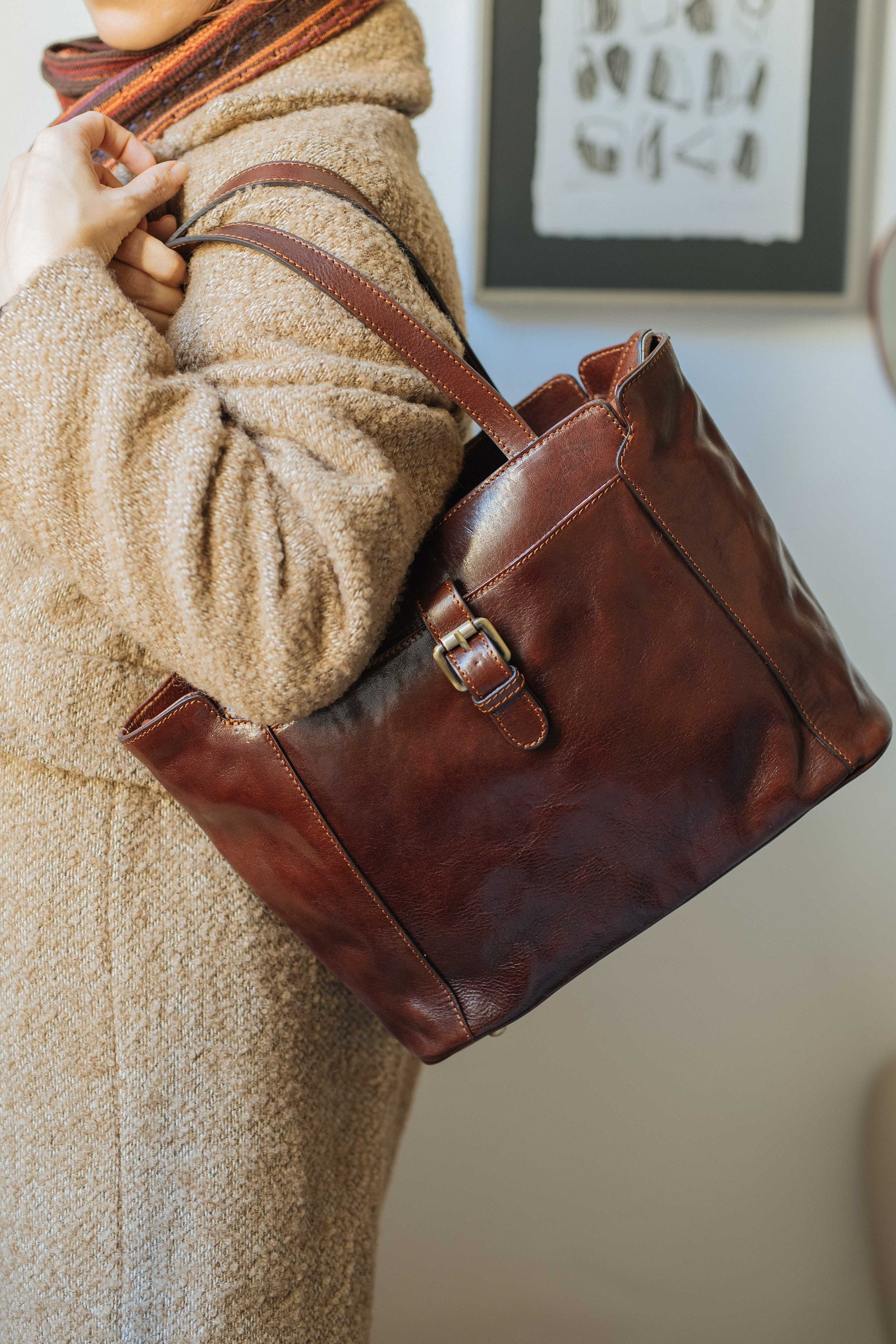 Fat Face Small Buckle Tote Bag Fat Face Small Buckle Tote Bag Online