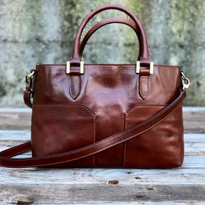 leather bag, handmade leather bag, handbag, woman leather bag, elegant leather bag, made in Italy handbag