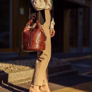 Ledertasche, handgemachte Ledertasche, Handtasche, Frau Ledertasche, elegante Ledertasche, made in Italy Handtasche