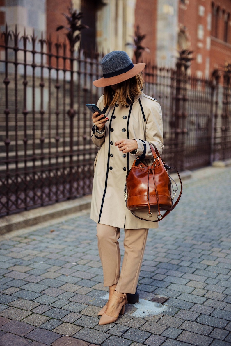 borsa in pelle, borsa in pelle fatta a mano, borsa a mano, borsa donna in pelle, borsa elegante in pelle, borsa a mano made in Italy immagine 2