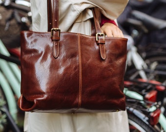 Leather handbad, Handmade Bag, Leather Bag, Leather women's bag, everyday bag,Womens handbag