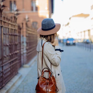 leren tas, handgemaakte leren tas, handtas, leren damestas, elegante leren tas, handtas gemaakt in Italië afbeelding 3