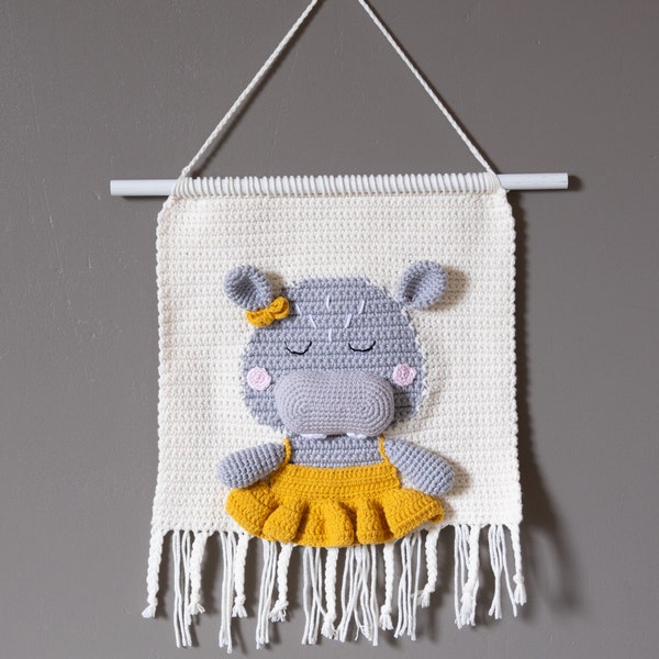 Tenture murale au crochet Wall Hanging