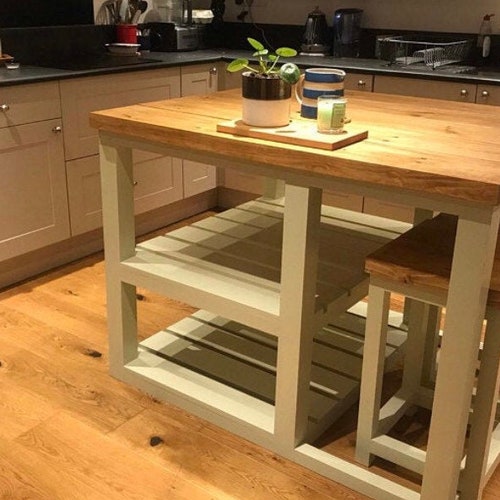 The Hampton Made To Measure Kitchen Island Table Measure Kitchen Island Table, Making A Kitchen Island Out Of Table