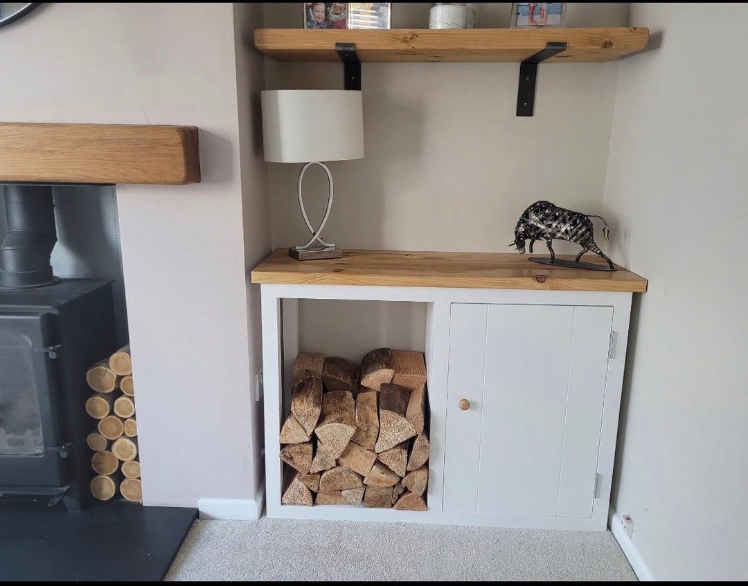 Indoor log storage cabinet deals