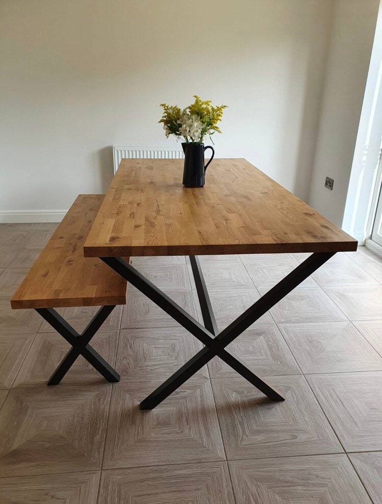 The Digbeth. Made to Measure Dining Table Kitchen Table Etsy UK