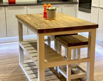 The Heathcote Kitchen Island Made to Measure