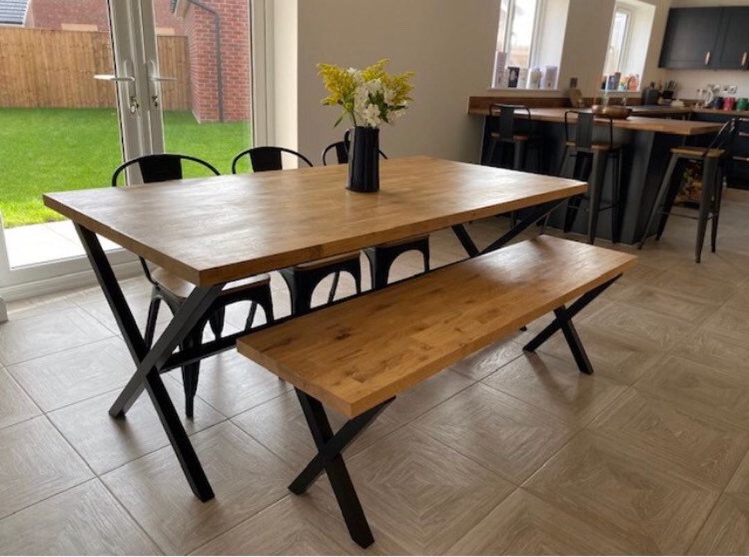 The Digbeth. Made to Measure Dining Table Kitchen Table Etsy UK