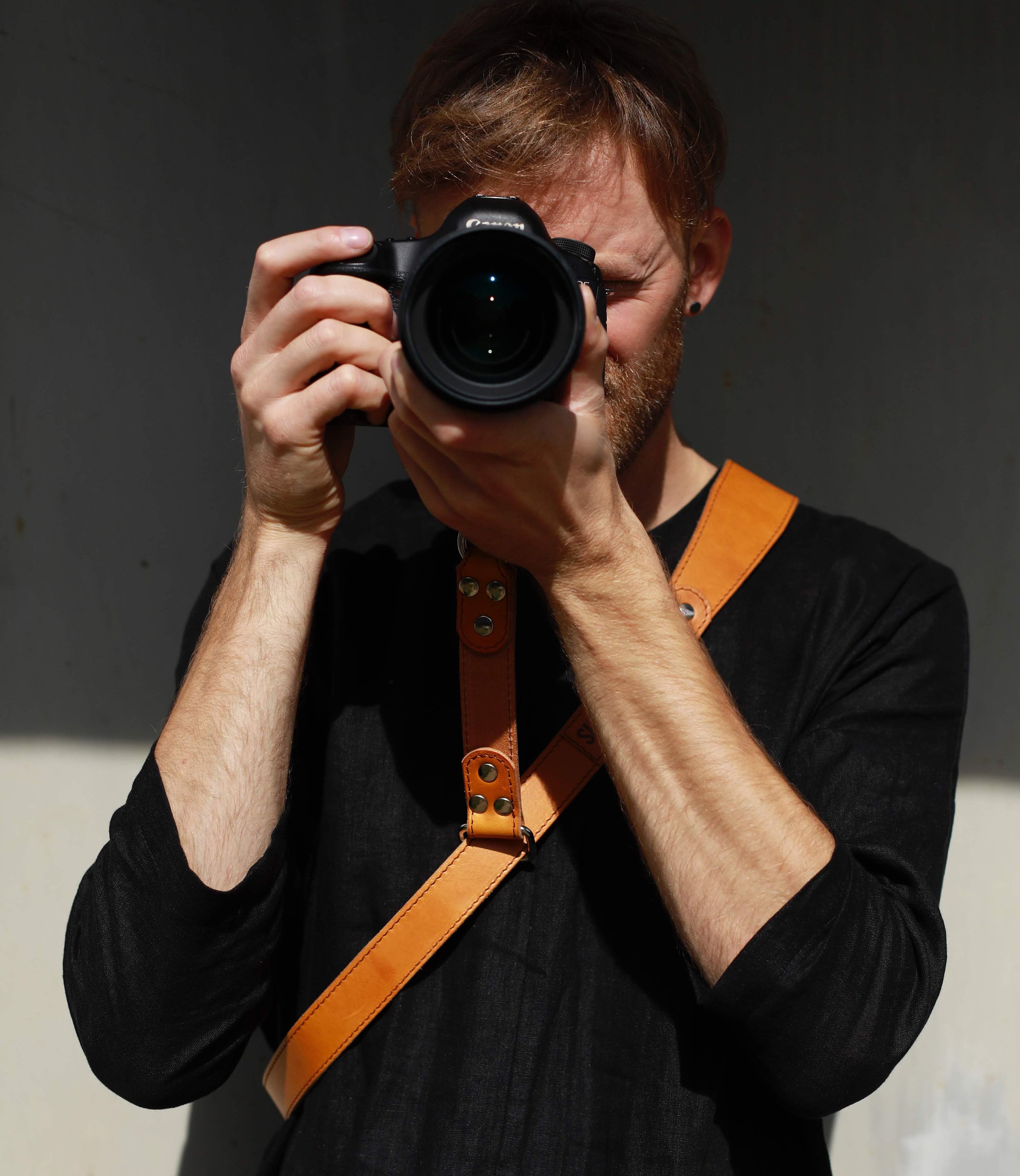 Nikon Camera Strap, Leather Camera Strap, Leather Sling Strap, Gift