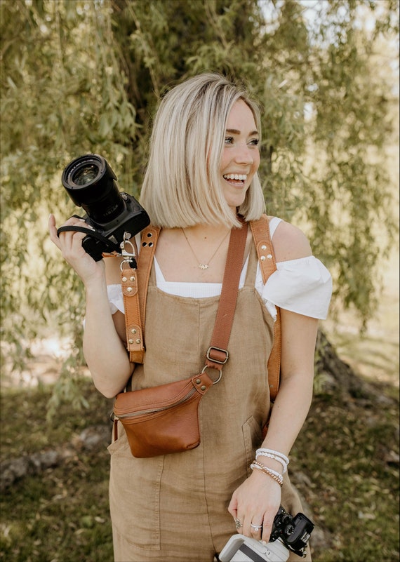 Leather Camera Harness – Dual Camera Strap by Zuka Straps