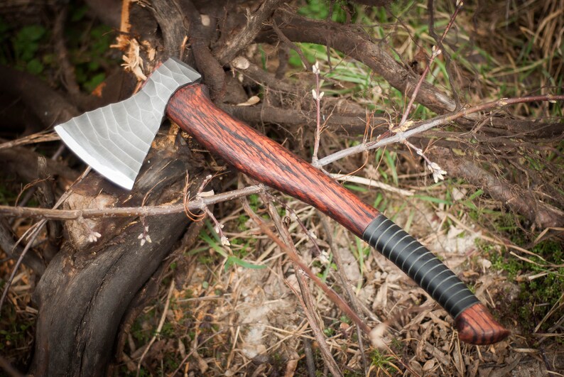 Battle Nordic bearded axe hand Viking axe high carbon Etsy