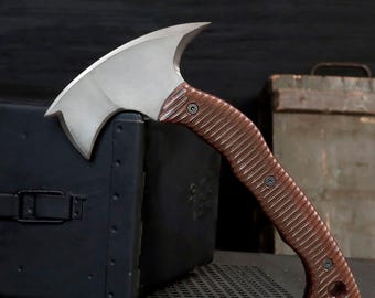 Tomahawk Bushcraft Axe Full Tang, mały topór kempingowy z pochwą