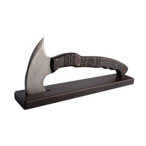 Tomahawk-Ständer, Axthalter mit individueller Gravur
