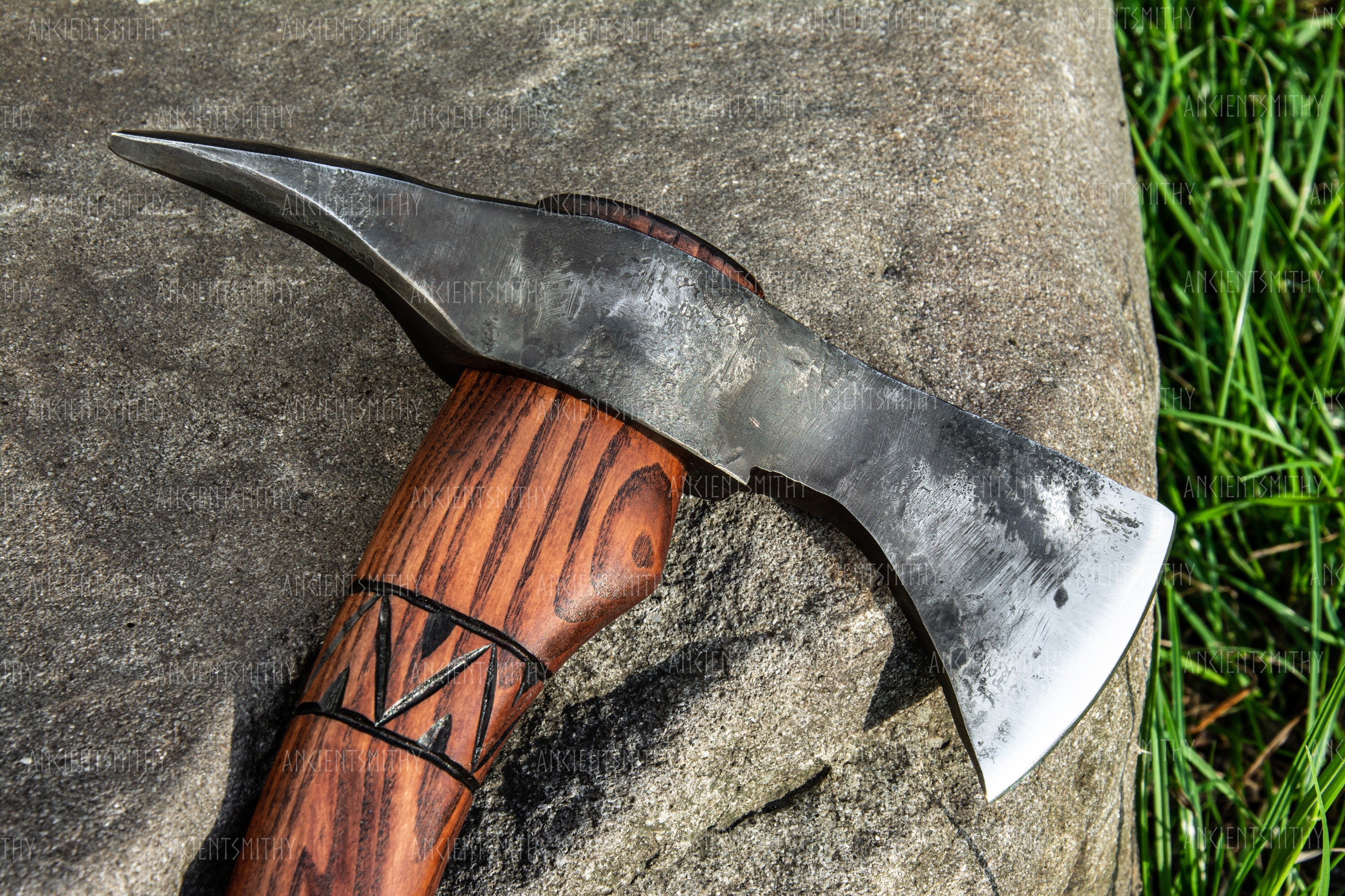 Hand Camping Survival Axe Hatchet Tomahawk Tool Tactical Indian Combat Home & Garden