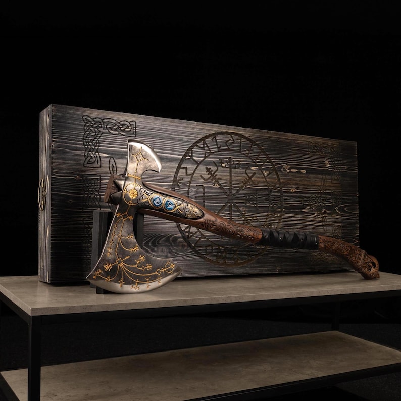 Leviathan Axe Metal Kratos Functional Replica 9.11lb image 11