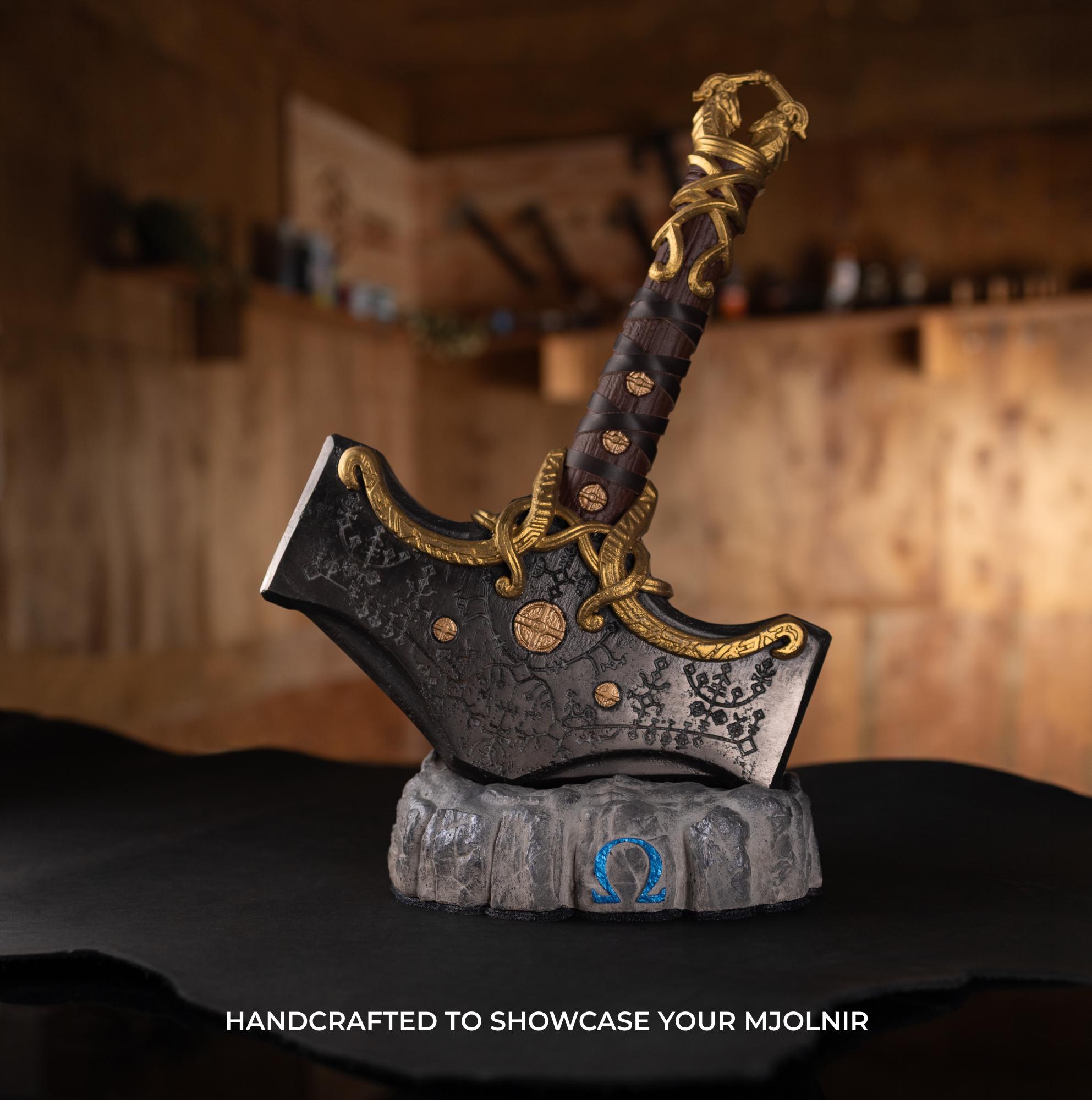 Mjolnir Metal Hammer 26.45lb Thor Hammer With Glow-in-the-dark