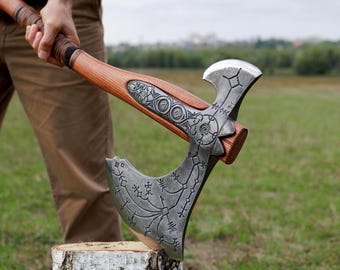 Leviathan Axe Kratos High Carbon Steel Replica