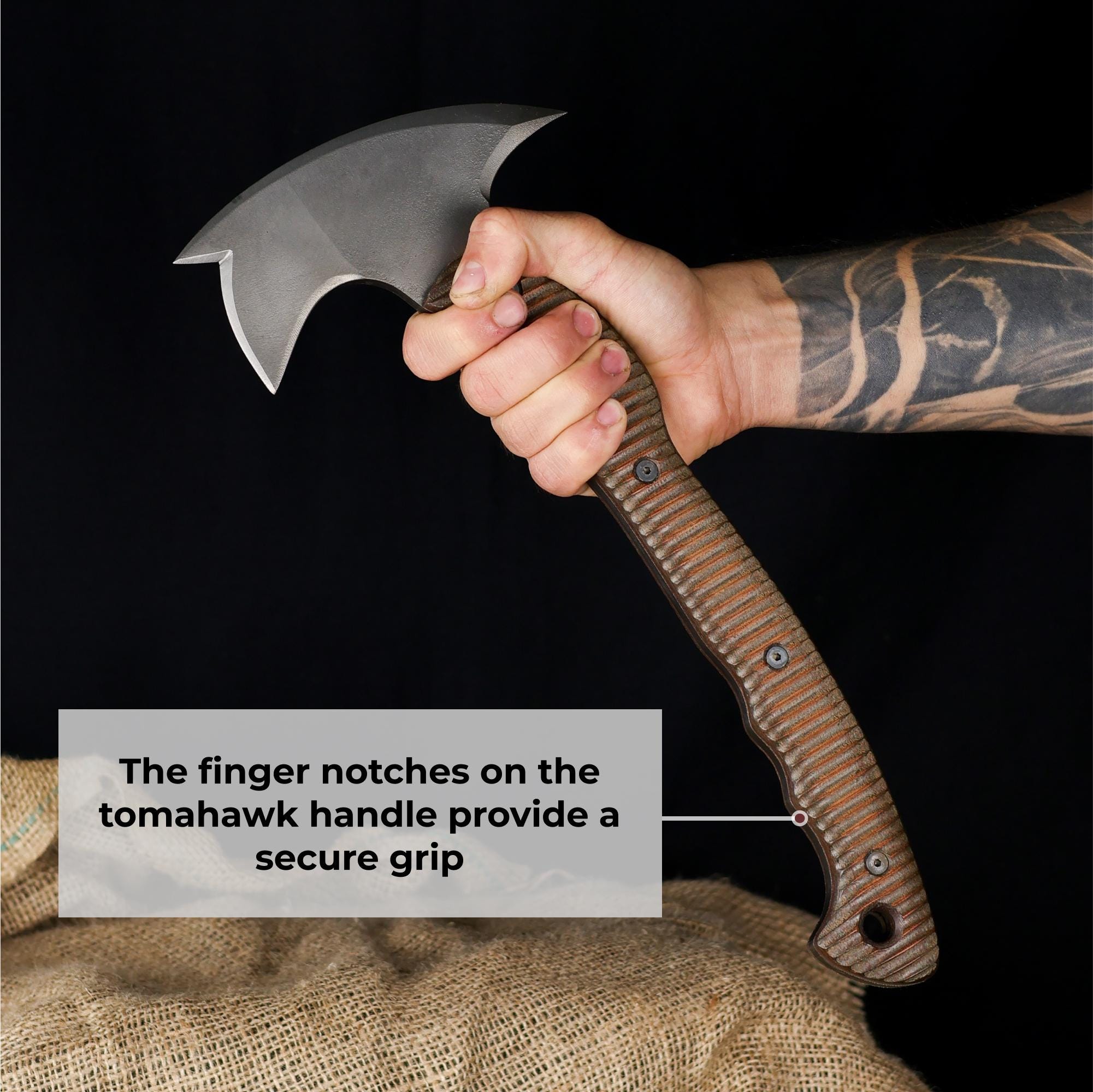 Tomahawk Bushcraft Axe, Engraved Camping Hatchet With Sheath - Etsy