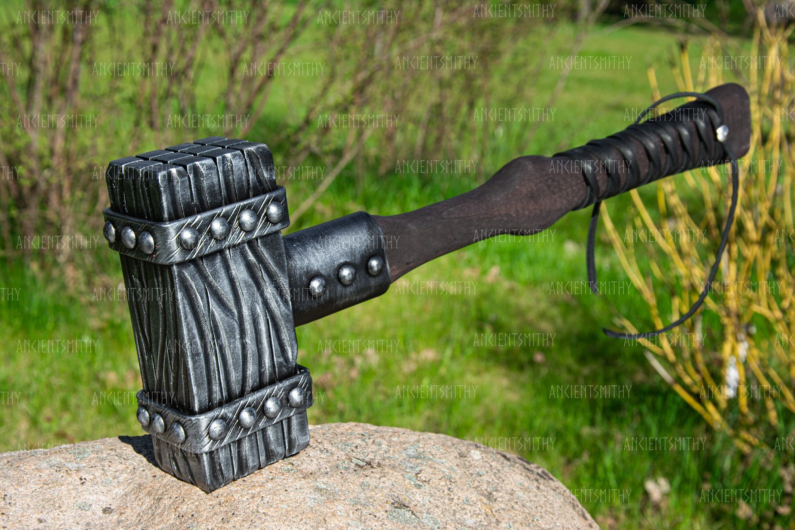 Viking Battle Hammer Unique Engraved Hammer Thor Hammer Etsy