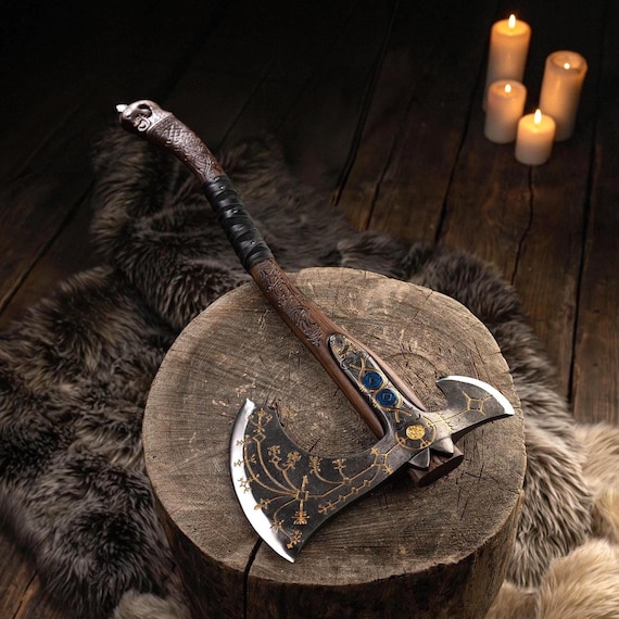 Leviathan Axe Metal Kratos Functional Replica 9.11lb