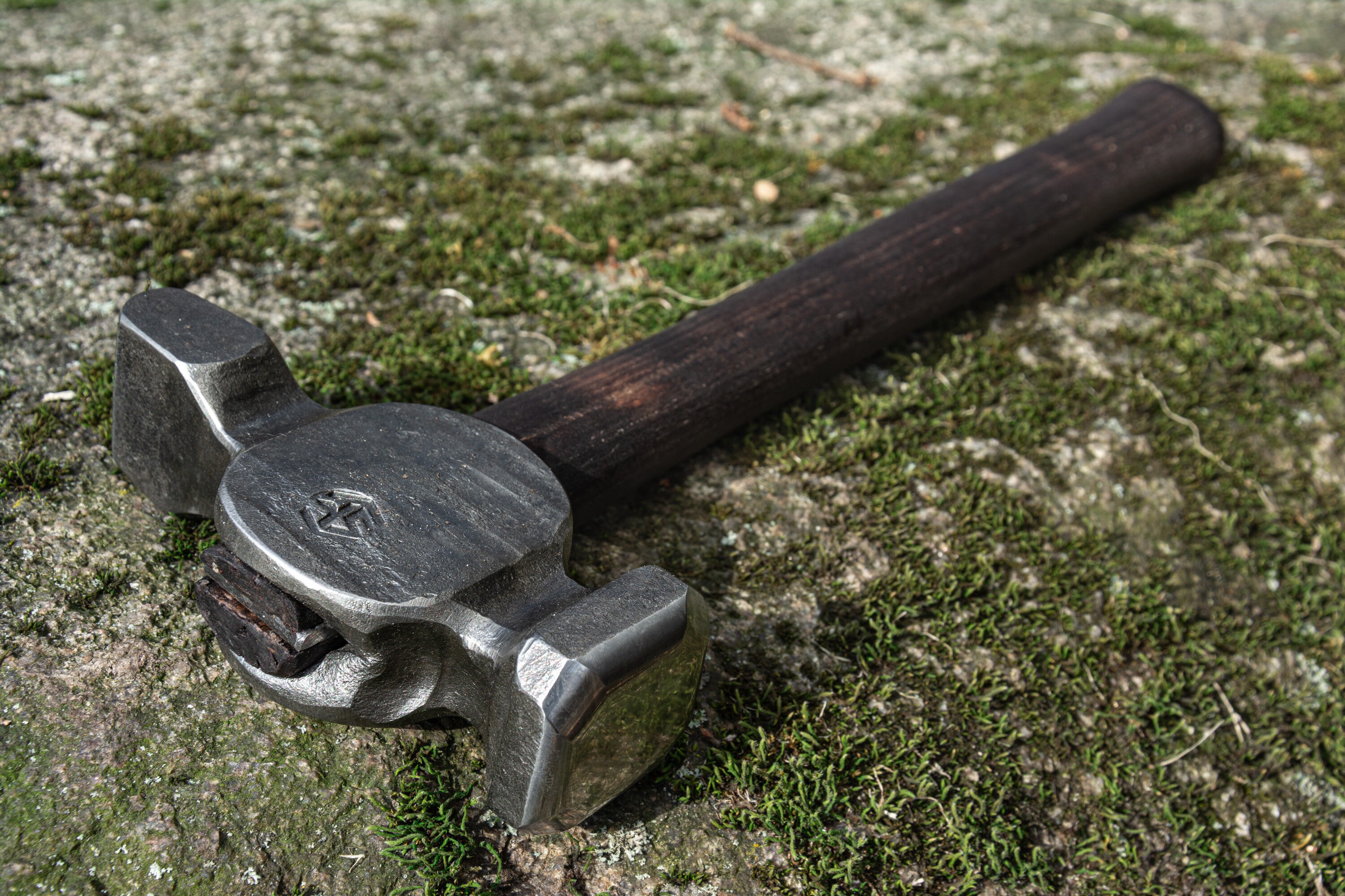 Hand Blacksmith Hammer Cross Peen Hammer 2.5lb Etsy Australia