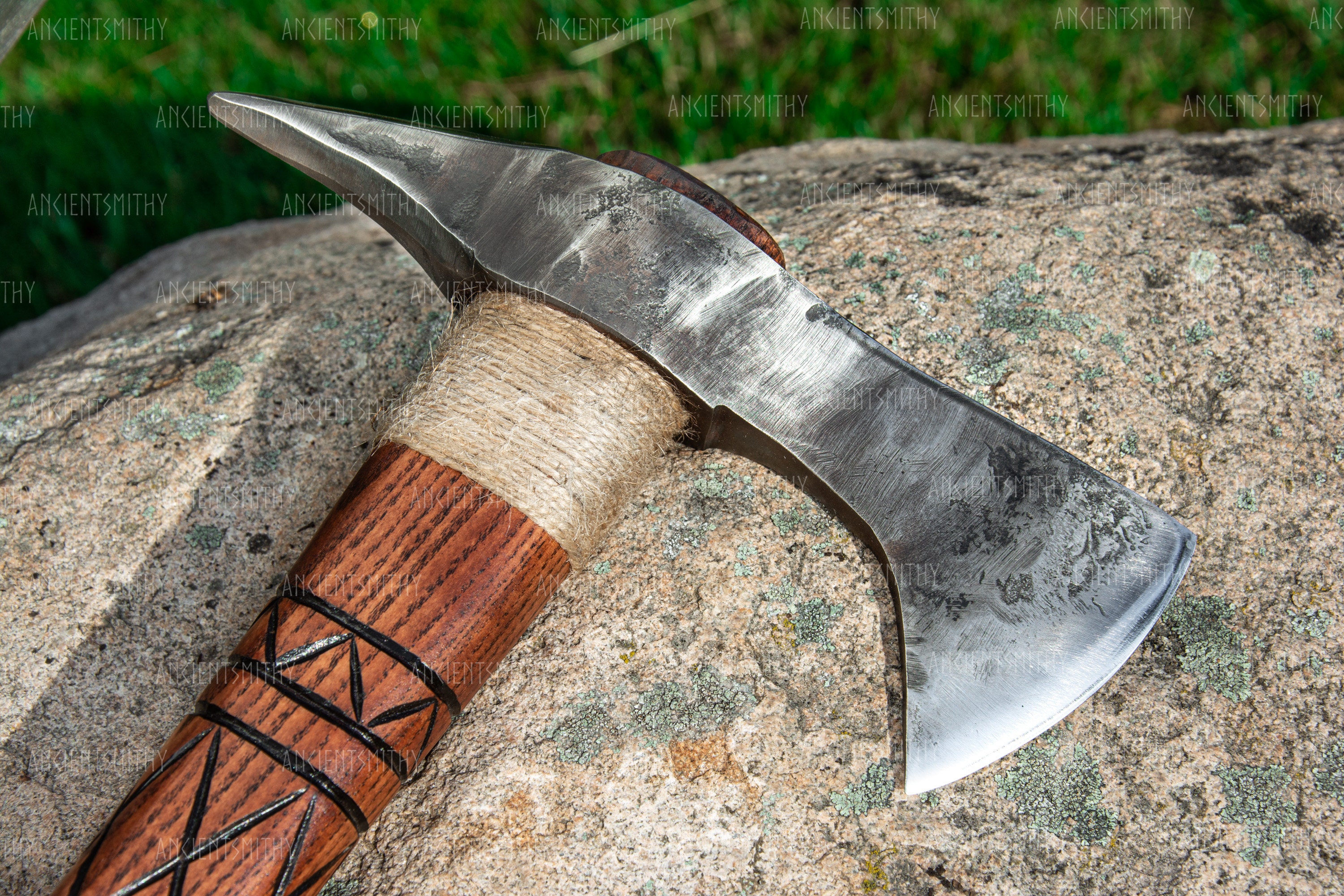 Tomahawk Axe Hand Throwing Hatchet Indian Battle Axe Etsy