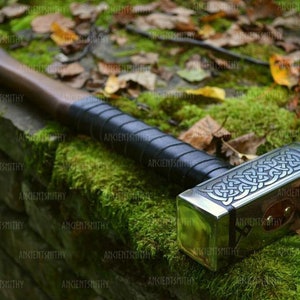 Viking hammer, Thor hammer, LARP hammer, Personalized Hammer, carpentry woodwork building tool, Battle Hammer, War hammer