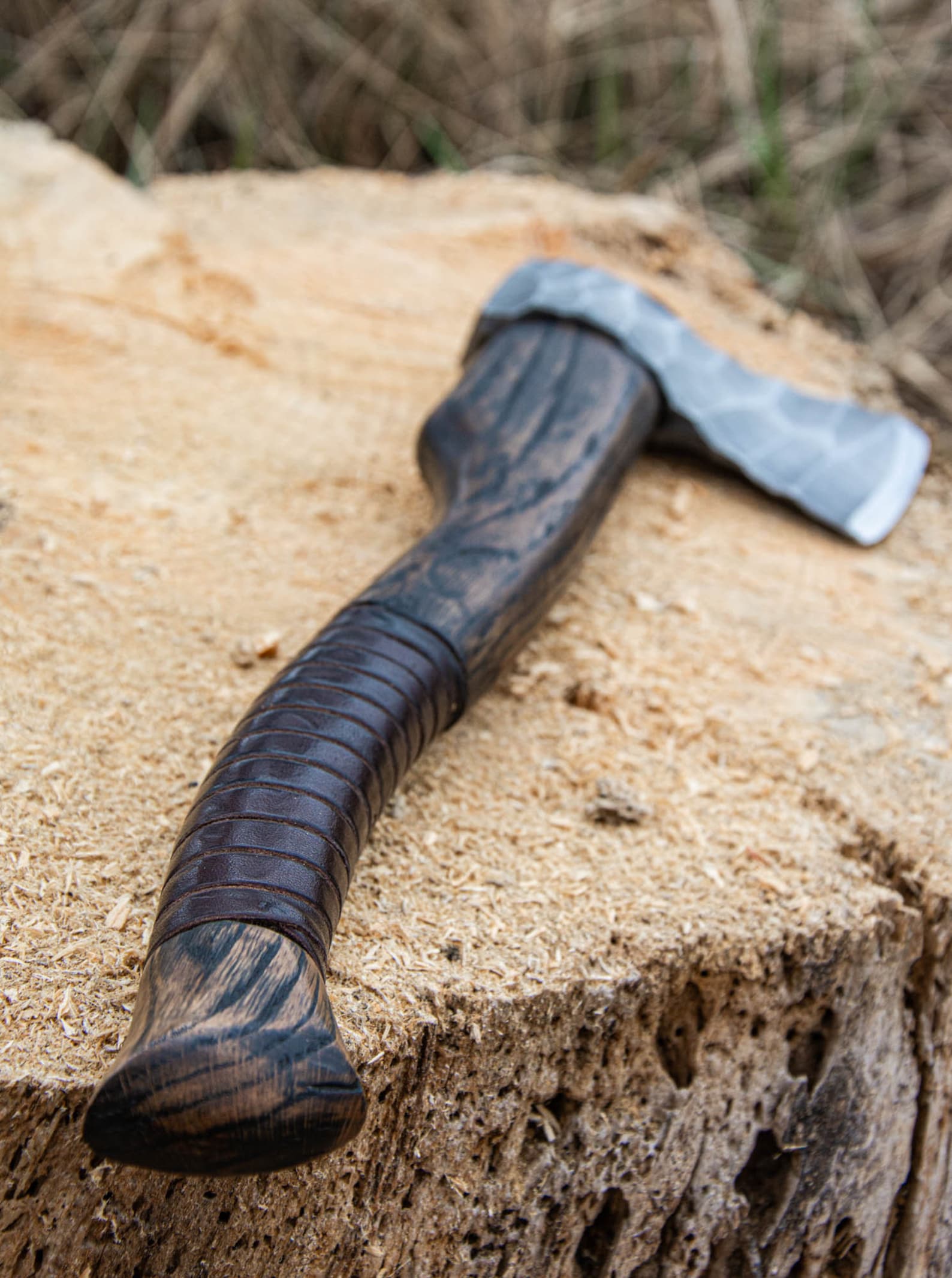Engraved custom axe with wooden box Hunting camping battle Etsy