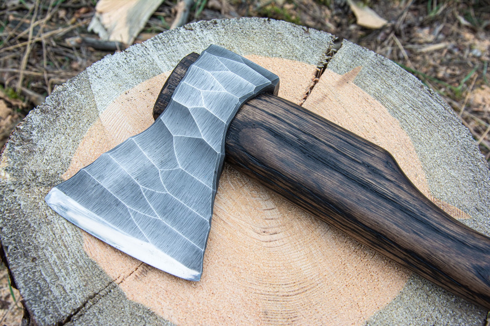 Engraved custom axe with wooden box Hunting camping tool Etsy