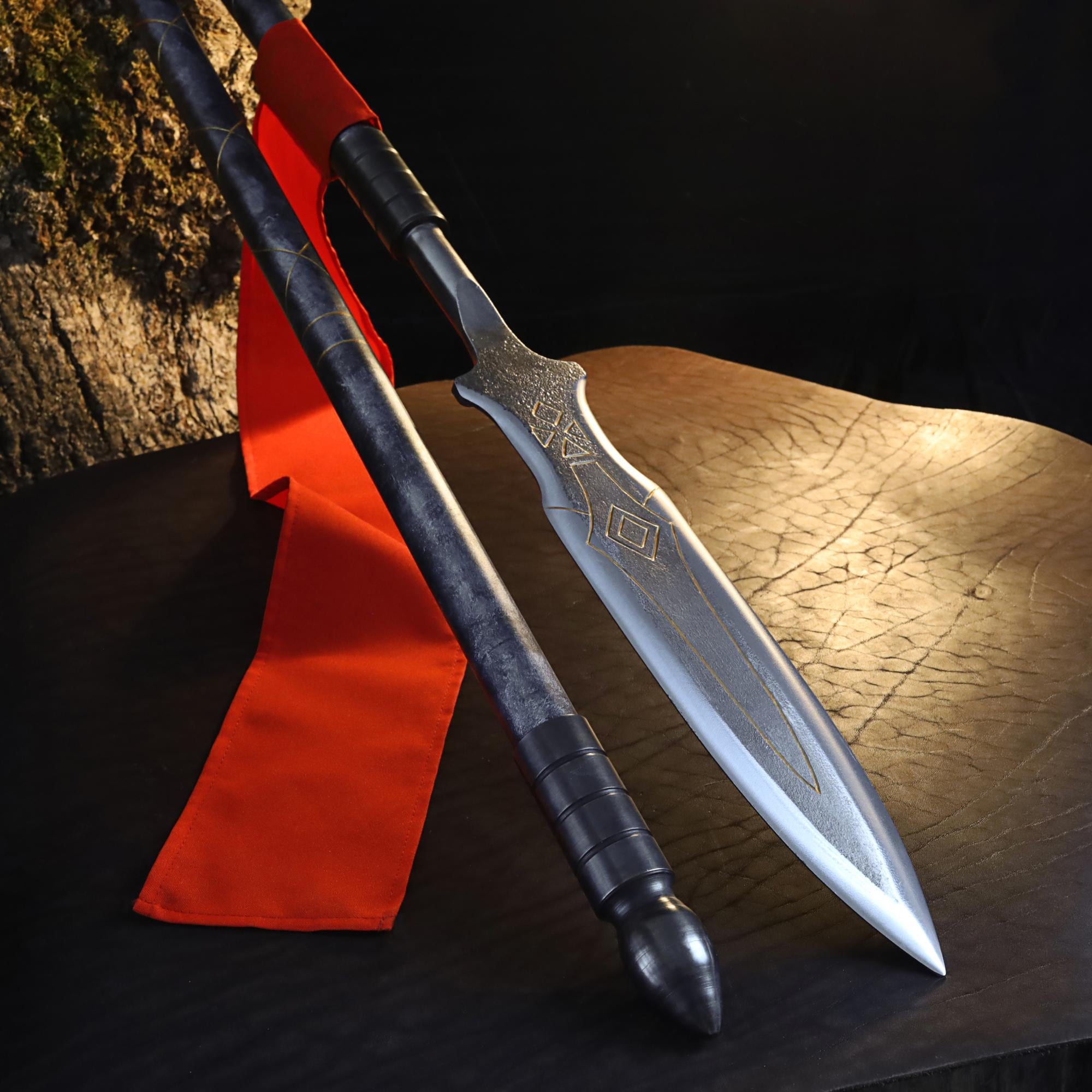 Draupnir Spear Hand Forged Steel Ragnarok Replica - Etsy