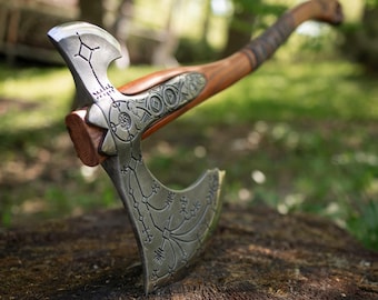 Leviathan Axe High Carbon Steel Replica with Custom Engraving Option