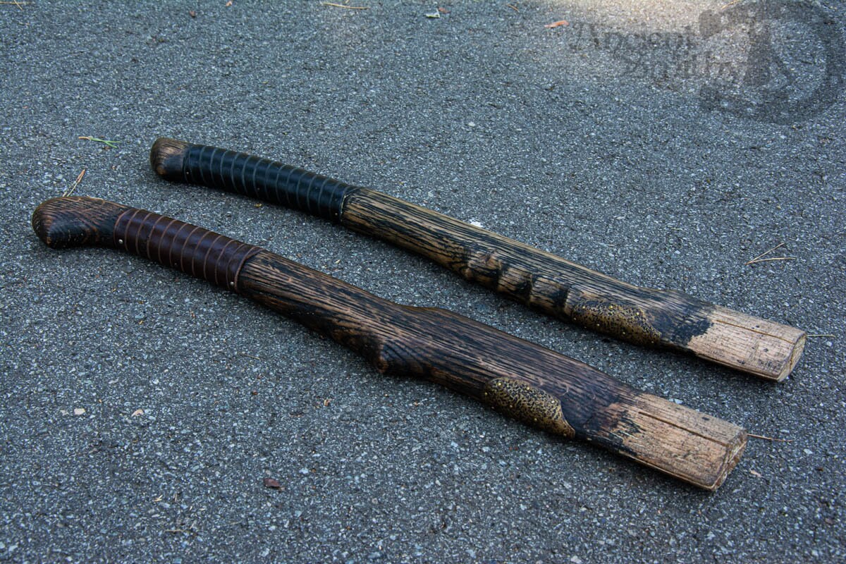 Set of 2 Hatchet Handle Wood Replacement Handle for Axe Ash Etsy