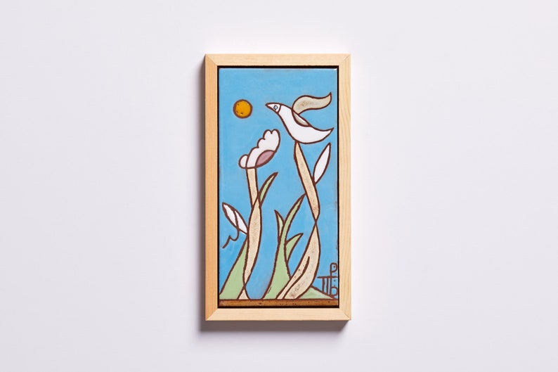 Welcome the vibrant colors of spring into your home with a unique bird painting that will bring life and cheer to any space. Handcrafted by talented local artisans, this eye-catching artwork will bring a stylish yet timeless touch to your decor.