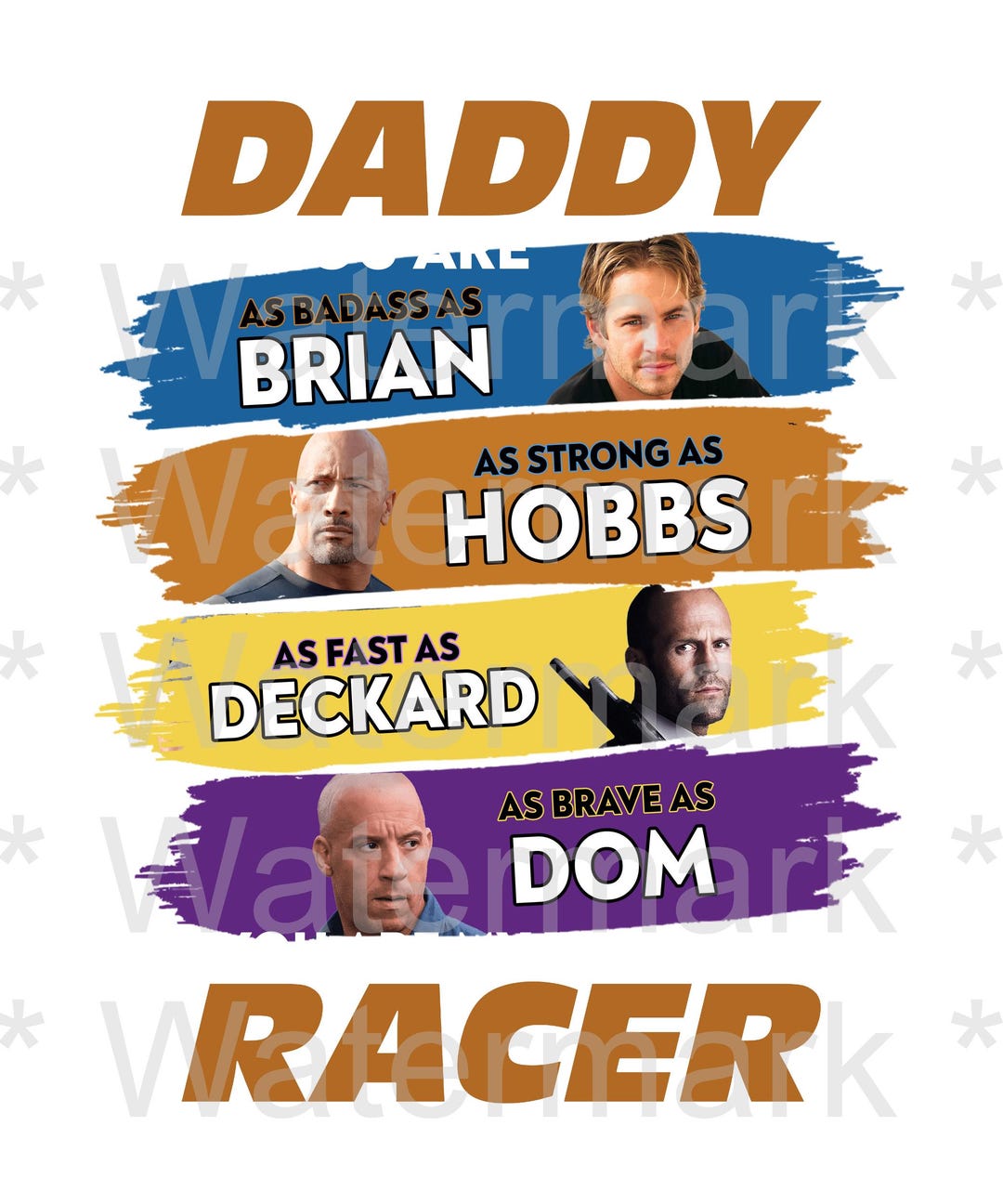 Daddy You Are My Favorite Racer PNG, Fast and Furious Dad Shirt PNG ...