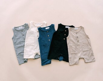 linen baby clothing