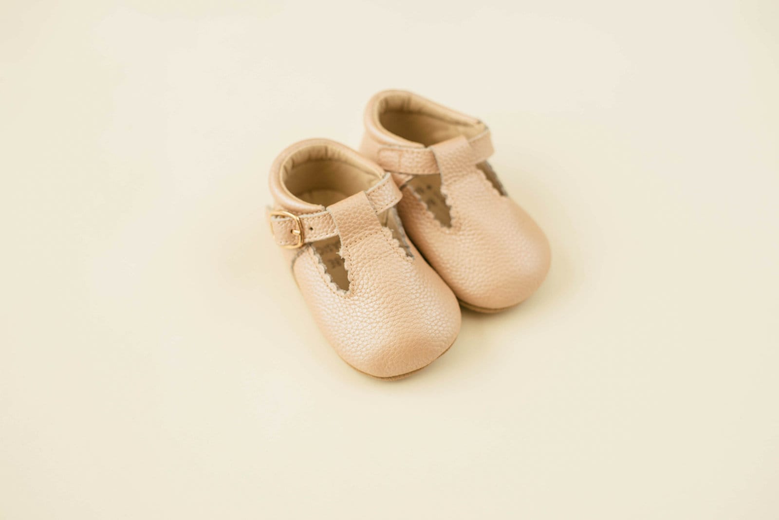 Blush Baby Mary Janes // Babe Basics T-bar Shoe // Genuine | Etsy