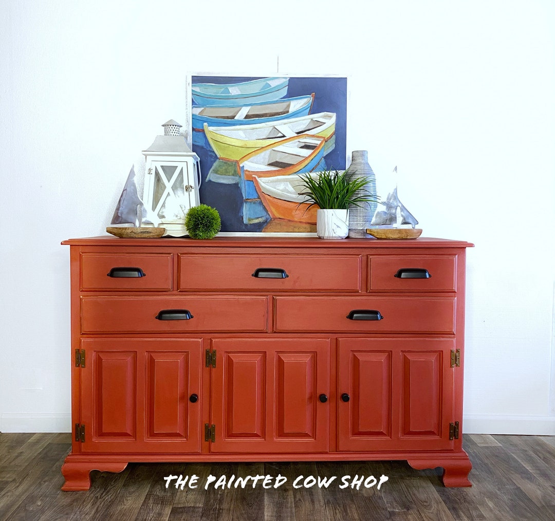 Sideboard , Available in All Colors , Buffet, Vintage Cabinet, Entryway ...