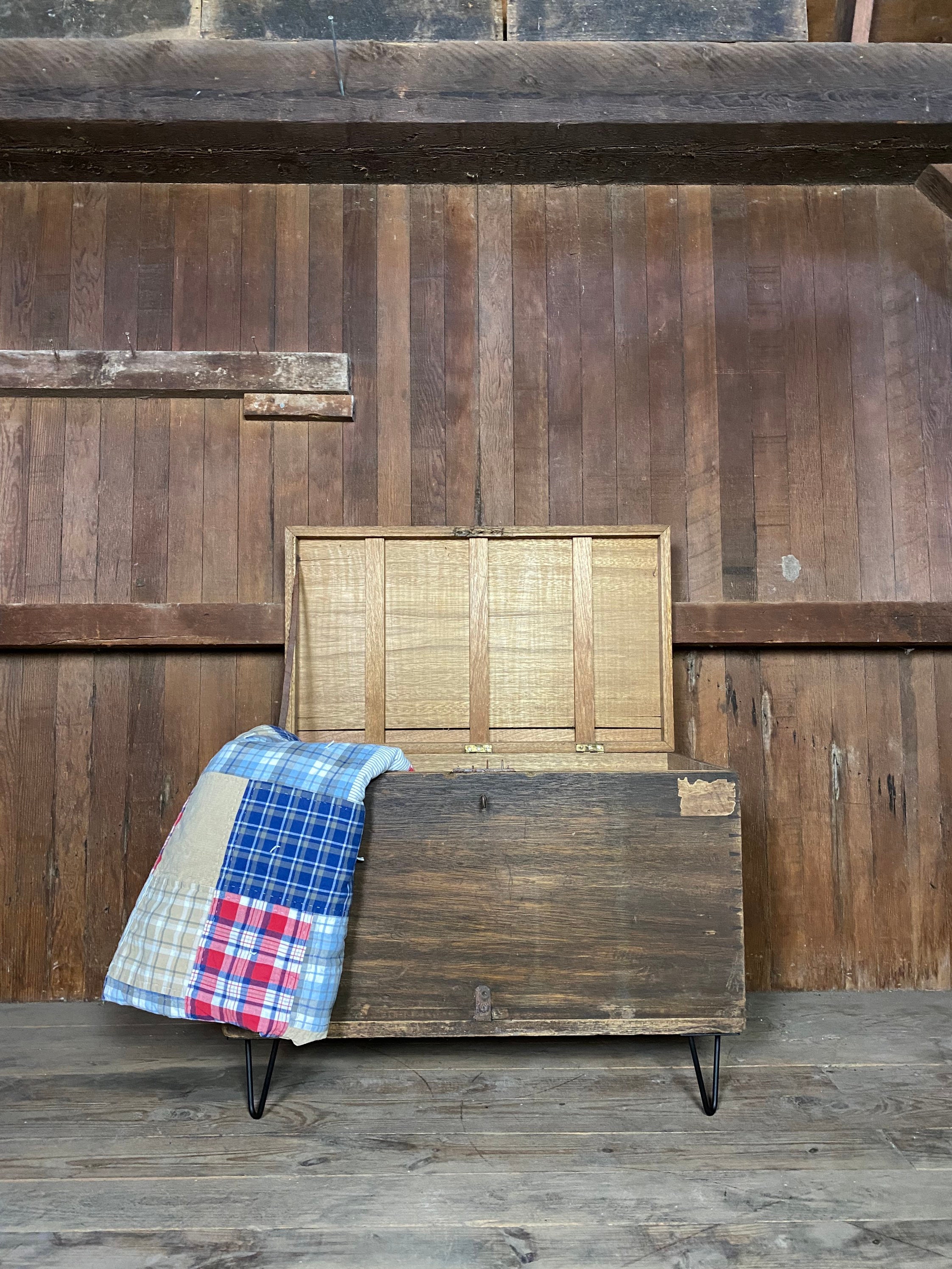 Vintage 1900 camión de madera mesa de centro estilo granja | Etsy