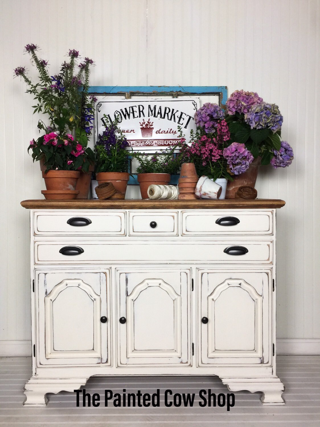 coffee buffet table