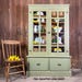 Navy Blue China Cabinet, Open Shelves Hutch, Shipping is Not FREE ...