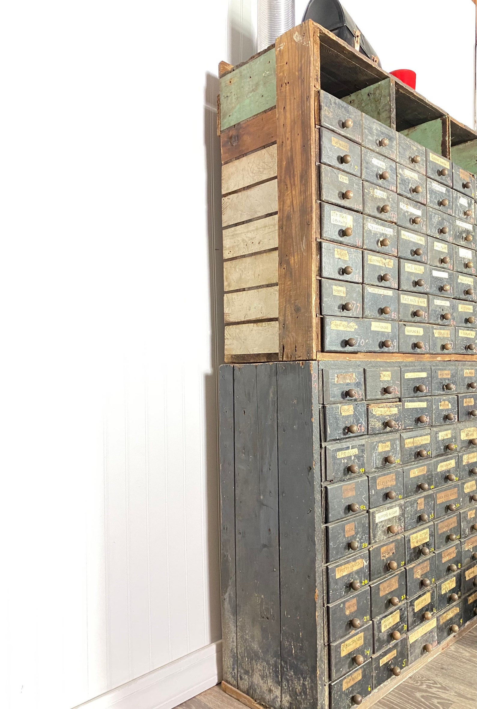 Hardware Store Vintage Multi Drawers Shipping Not Included Etsy