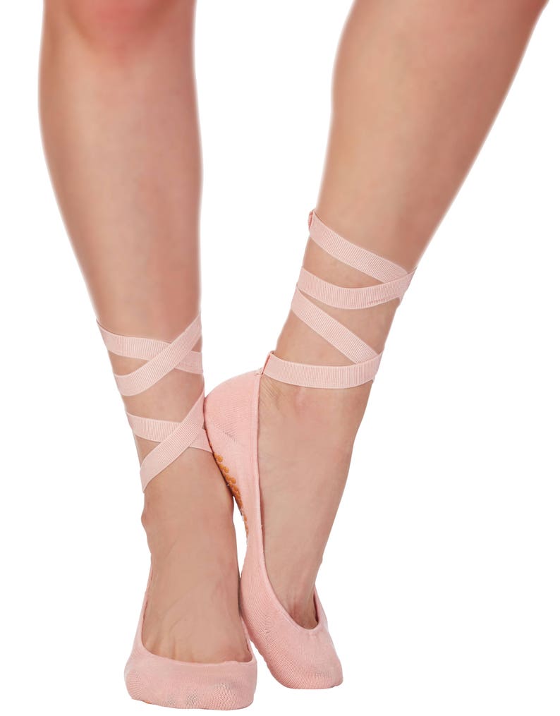Lucky Honey Ballet Inspired Non Slip Fitness Sock
