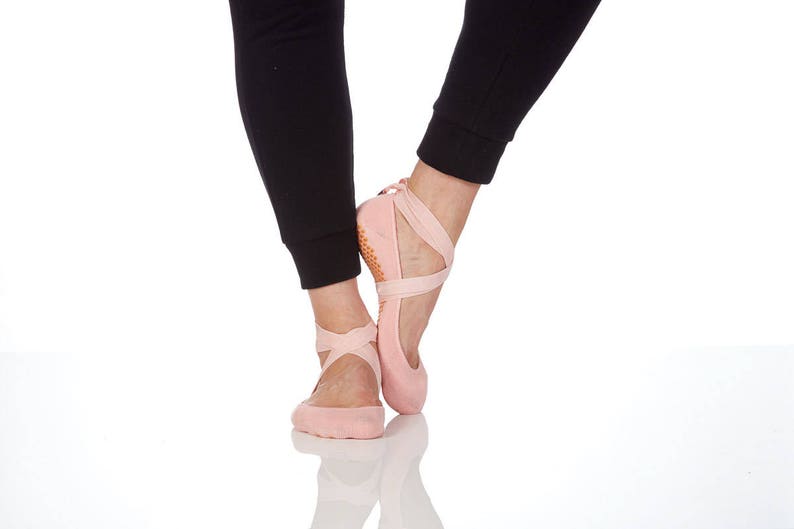 Lucky Honey Ballet Inspired Non Slip Fitness Sock